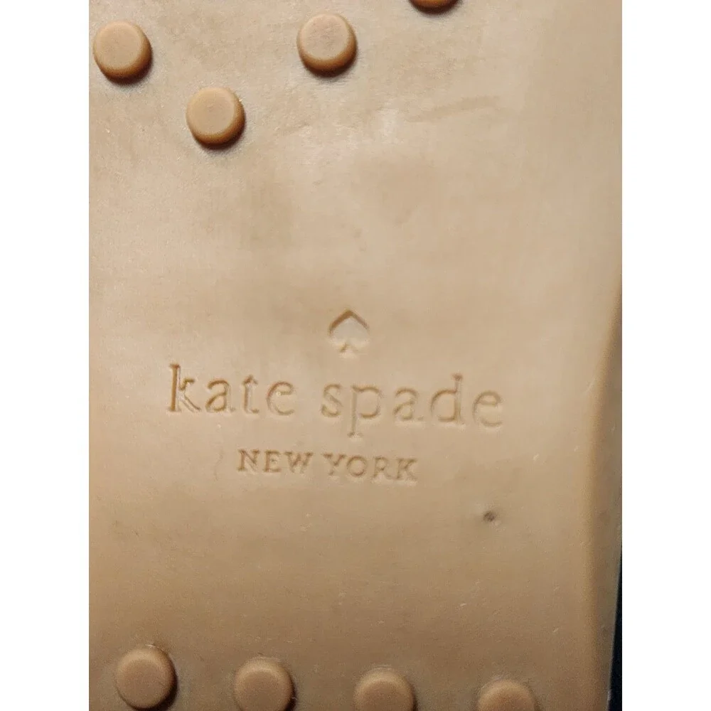 Kate Spade New York Carmen Loafers Size 10B Driving Shoes Designer Black